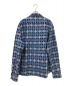 stussy (ステューシー) Printed Plaid Flannel shirt グレー×ブルー サイズ:L：6800円