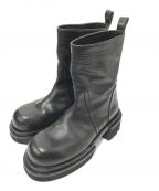 RICK OWENSリックオウエンス）の古着「Pull-On Bogun Boots」｜ブラック