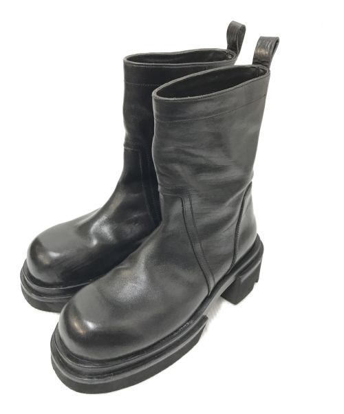 RICK OWENS（リックオウエンス）RICK OWENS (リック オウエンス) Pull-On Bogun Boots ブラック サイズ:42の古着・服飾アイテム