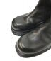 中古・古着 RICK OWENS (リック オウエンス) Pull-On Bogun Boots ブラック サイズ:42：99800円