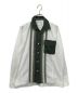 COMME des GARCONS SHIRT（コムデギャルソンシャツ）の古着「再構築シャツ」｜カーキ×ホワイト