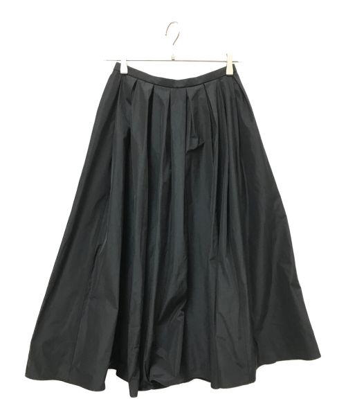 Sybilla（シビラ）Sybilla (シビラ) シャンブレータフタタックスカート ブラック サイズ:Mの古着・服飾アイテム