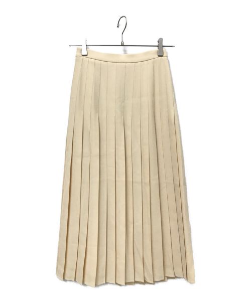 CELINE（セリーヌ）CELINE (セリーヌ) プリーツスカート アイボリー サイズ:34の古着・服飾アイテム