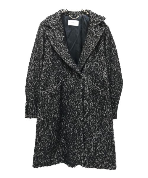 MARELLA（マレーラ）MARELLA (マレーラ) ダブルロングコート ブラック サイズ:44の古着・服飾アイテム