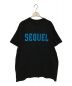 SEQUEL（シークエル）の古着「ロゴプリントTシャツ」｜ブラック