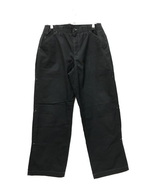 Y'S YOHJI YAMAMOTO（ワイズ ヨウジヤマモト）Y'S YOHJI YAMAMOTO (ワイズ ヨウジヤマモト) ステッチワイドパンツ ブラック サイズ:3の古着・服飾アイテム