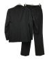 EMPORIO ARMANI (エンポリオアルマーニ) セットアップストライプスーツ ブラック サイズ:46：12800円