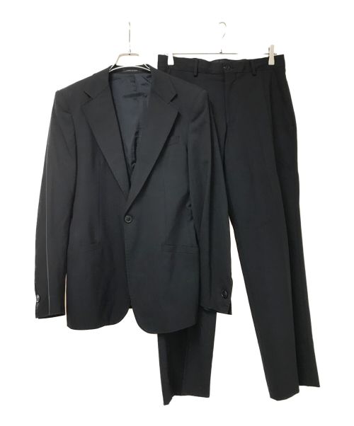 EMPORIO ARMANI（エンポリオアルマーニ）EMPORIO ARMANI (エンポリオアルマーニ) セットアップスーツ ブラック サイズ:46の古着・服飾アイテム