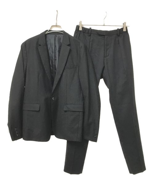 STUDIOUS（ステュディオス）STUDIOUS (ステュディオス) セットアップスーツ ブラック サイズ:アウター:2 ボトムス:1の古着・服飾アイテム