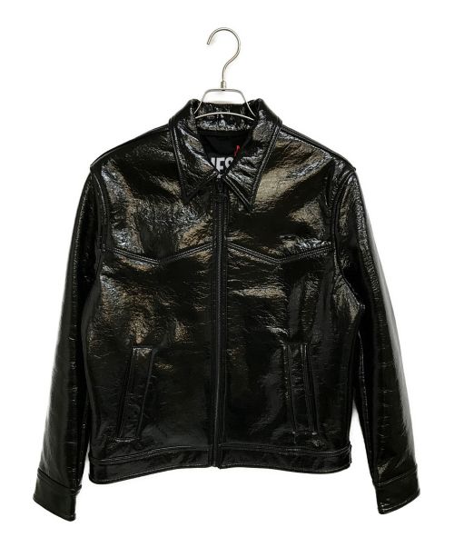 DIESEL（ディーゼル）DIESEL (ディーゼル) J-LOU Leatherette ブラック サイズ:Sの古着・服飾アイテム