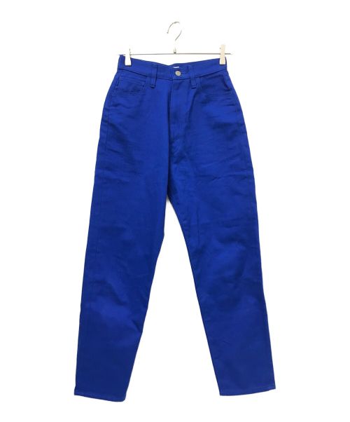 leno（リノ）leno (リノ) LUCY HIGH WAIST TAPERED PANTS ブルー サイズ:01の古着・服飾アイテム