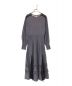 HER LIP TO（ハーリップトゥ）の古着「Lace Trimmed Knit Long Dress」｜パープル