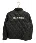 CALEE (キャリー) キルティングジャケット ブラック サイズ:Ｌ：8000円