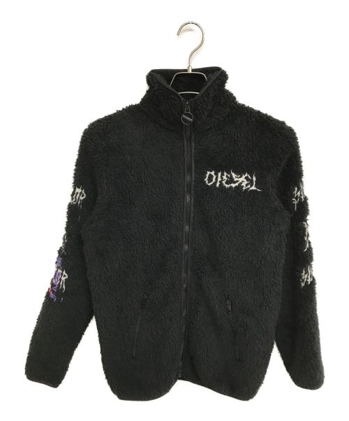 DIESEL（ディーゼル）DIESEL (ディーゼル) ボアジャケット ブラック サイズ:XXSの古着・服飾アイテム