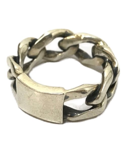 Scat（スカット）Scat (スカット) Chain plate ring サイズ:19号の古着・服飾アイテム