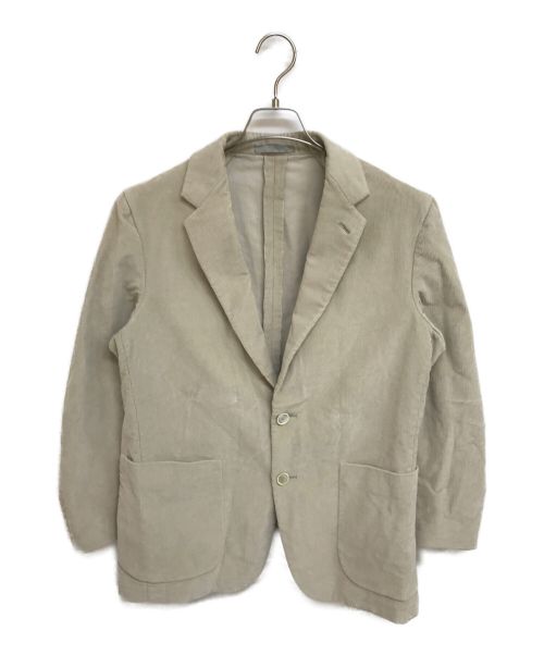 CARUSO（カルーゾ）CARUSO (カルーゾ) 別注コーデュロイ2Bジャケット ベージュ サイズ:48の古着・服飾アイテム