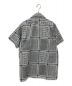 Engineered Garments (エンジニアド ガーメンツ) Camp Shirt Afgan Print ブラック×ホワイト サイズ:XS：7000円