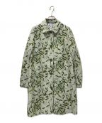 KEITA MARUYAMAケイタマルヤマ）の古着「ゴブラン織りコート」｜グリーン×ベージュ