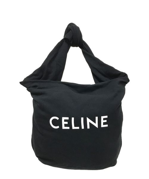 CELINE（セリーヌ）CELINE (セリーヌ) MEDIUM SWEAT BAG MOLLETON ブラック サイズ:下記参照の古着・服飾アイテム
