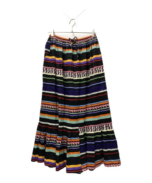 Needles（ニードルズ）Needles (ニードルズ) BEAMS BOY (ビームスボーイ) Seminole Skirt マルチカラー サイズ:2の古着・服飾アイテム