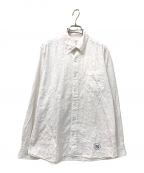 uniform experiment×FRAGMENT DESIGNユニフォームエクスペリメント×フラグメントデザイン）の古着「レオパードシャツ」｜ホワイト