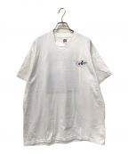 FRUIT OF THE LOOMフルーツオブザルーム）の古着「90's企業プリントTシャツ」｜ホワイト