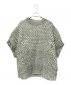 amachi.アマチ）の古着「Paesina Stone Knit Vest」｜グリーン