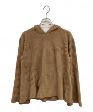 theory (セオリー) ウールカシミアニットパーカー キャメル サイズ:S