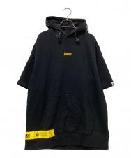 A BATHING APE (アベイシングエイプ) S/Sパーカー ブラック サイズ:L