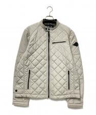 REPLAY (リプレイ) ショートキルティングライダースジャケット ベージュ サイズ:XL 未使用品