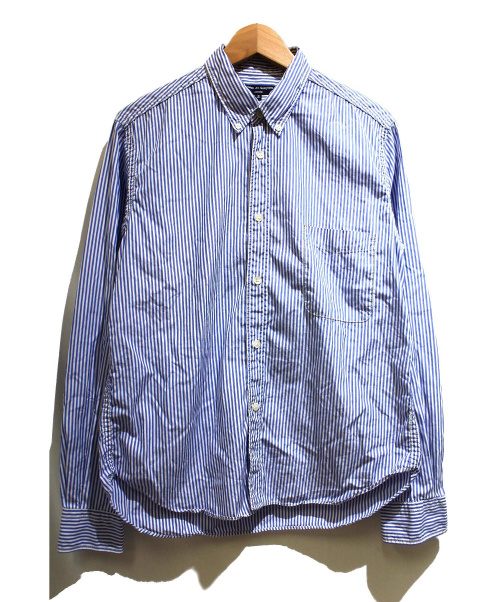 中古 古着通販 Comme Des Garcons Homme コム デ ギャルソン オム ストライプシャツ ブルー ホワイト サイズ ｓ ブランド 古着通販 トレファク公式 Trefac Fashion