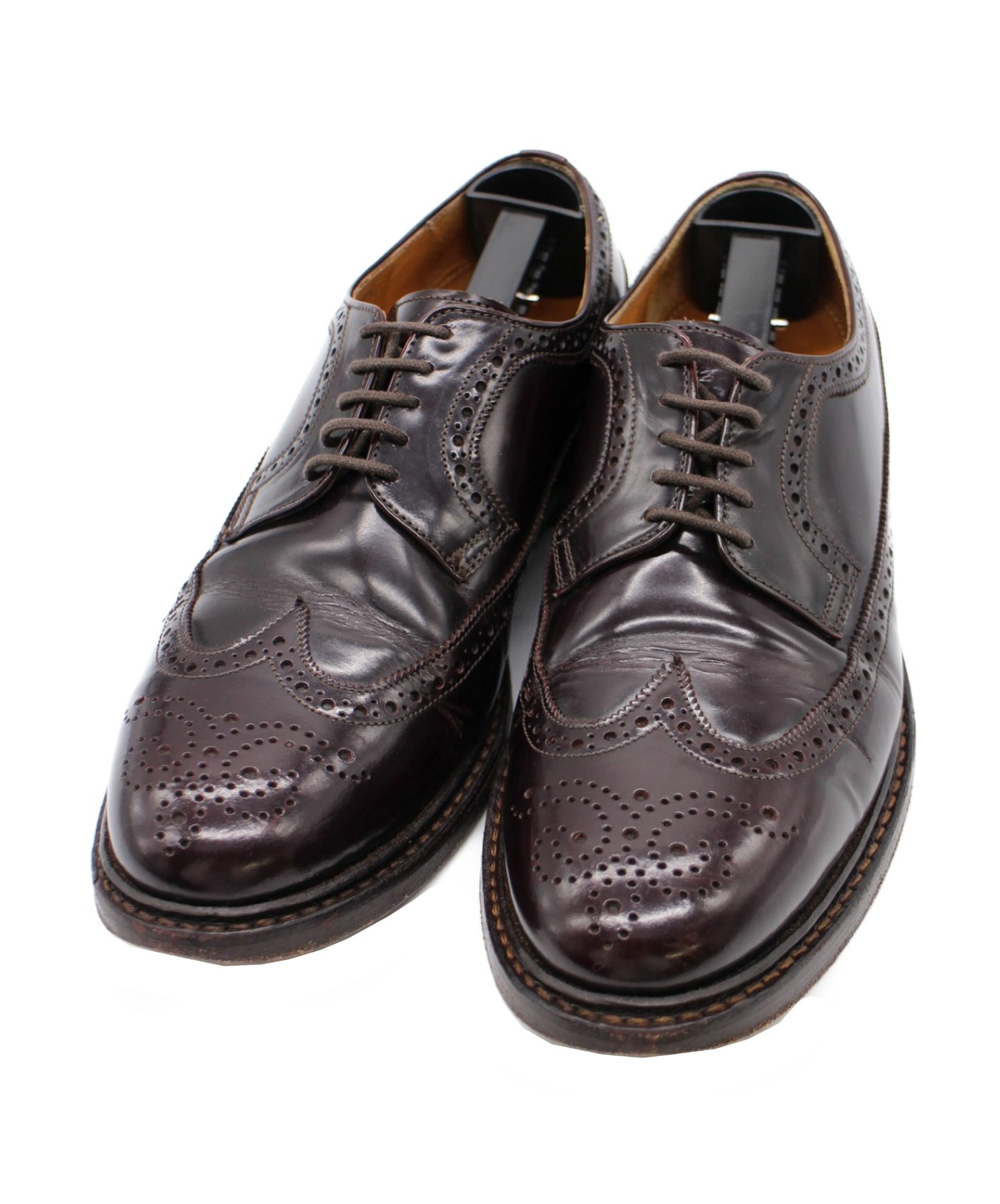 ジャランスリワヤ 茶 フルブローグ 8