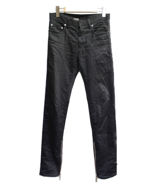 中古 古着通販 Dior Homme ディオールオム サイドジップブラックスキニーパンツ ブラック サイズ 26 9h31j ブランド 古着通販 トレファク公式 Trefac Fashion