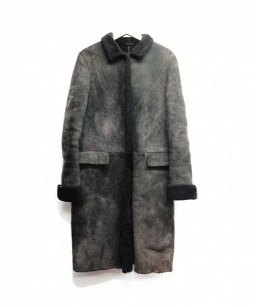 中古 古着通販 Jil Sander ジルサンダー ムートンコート ブラック サイズ 36 ブランド 古着通販 トレファク公式 Trefac Fashion