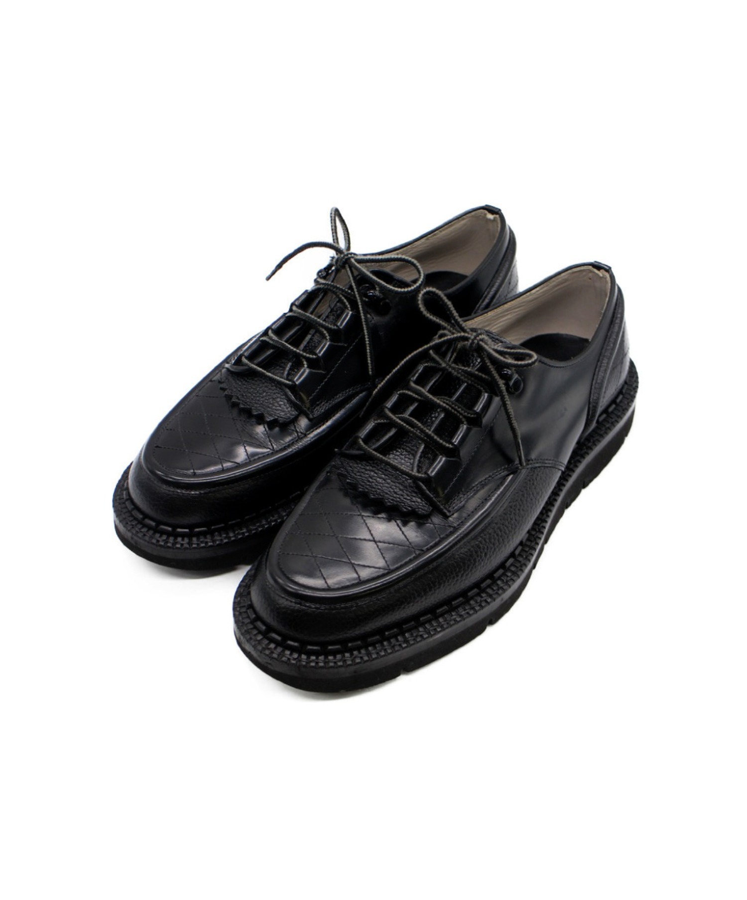 foot the coacher (フットザコーチャー) カオスシューズ ブラック サイズ:8 FTC1634018 chaos shoes