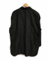 ATON (エイトン) LINEN WEATHER オーバーサイズシャツ ブラック サイズ:1：5800円