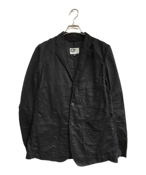 Engineered Garments（エンジニアド ガーメンツ）Engineered Garments (エンジニアドガーメンツ) リネン混3Bジャケット ブラック サイズ:XSの古着・服飾アイテム