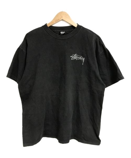 stussy（ステューシー）stussy (ステューシー) OLD ドラゴンプリントTシャツ ブラック サイズ:XLの古着・服飾アイテム