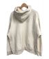 UNFIL (アンフィル) vintage cotton-fleece hoodie　ヴィンテージコットンフリースフーディー アイボリー サイズ:4：4800円