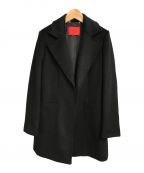 MAX&Co.（マックスアンドコー）の古着「ベルト付きウールコート」｜ブラック