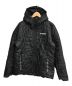 adidas（アディダス）の古着「PrimaLoft フード付きパデッドジャケット」｜ブラック