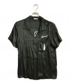 GAVIAL（ガヴィル）の古着「バック刺繍ボウリングシャツ GVL09SST0039」｜ブラック