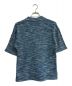 MISSONI SPORTS (ミッソーニスポーツ) ニットポロシャツ ブルー サイズ:48：4800円