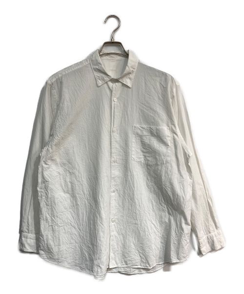 COMOLI（コモリ）COMOLI (コモリ) 22SS　コモリシャツ　V01-02001　 ホワイト サイズ:2の古着・服飾アイテム