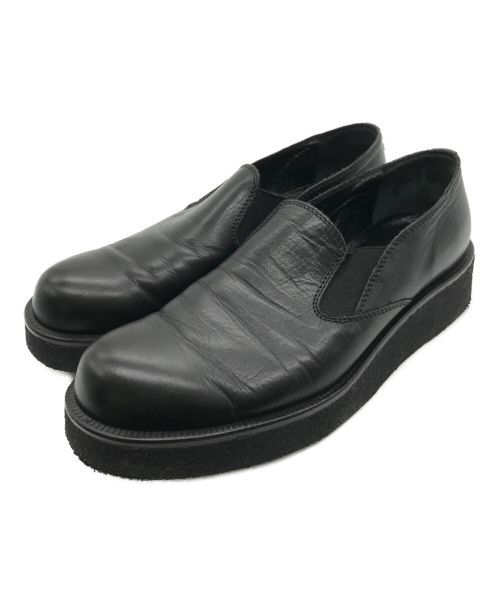PADRONE（パドローネ）PADRONE (パドローネ) サイドゴアシューズ ブラック サイズ:41の古着・服飾アイテム
