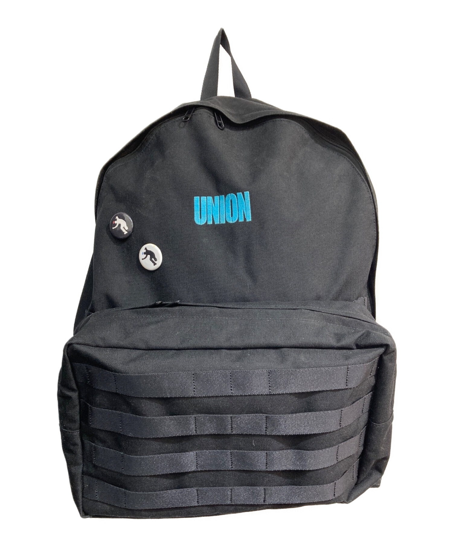 OUTDOOR PRODUCTS ×UNION (アウトドアプロダクト × ユニオン) Large PALS Backpack ブラック×ブルー