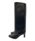 NEBULONIE (ネブローニ) ルーズフィットナパレザーロングブーツ ブラック サイズ:36 1/2：45000円