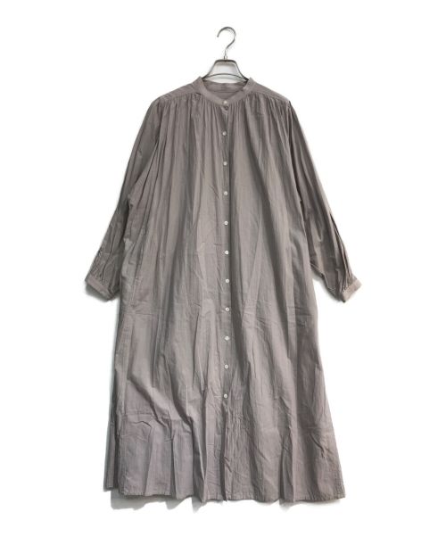 YANUK（ヤヌーク）YANUK (ヤヌーク) ぺザントドレス シャツワンピース　5702802 グレー サイズ:Fの古着・服飾アイテム