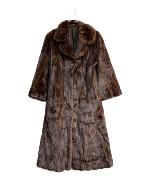 SAGA MINK（サガミンク）SAGA MINK (サガミンク) ミンクコート　ファーコート　ブラウン ブラウン サイズ:不明の古着・服飾アイテム