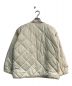 DROIT BELLO (ドロイトベロ) キルティングダウンジャケット　 アイボリー サイズ:M：5800円
